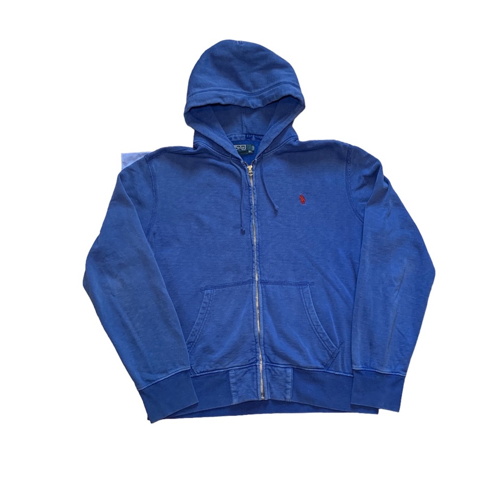 Vintage Ralph Lauren zip-up hoodie.